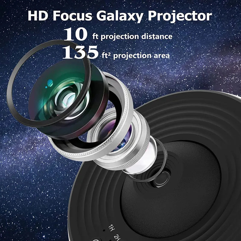 Night Light Galaxy Projector 360 Rotate