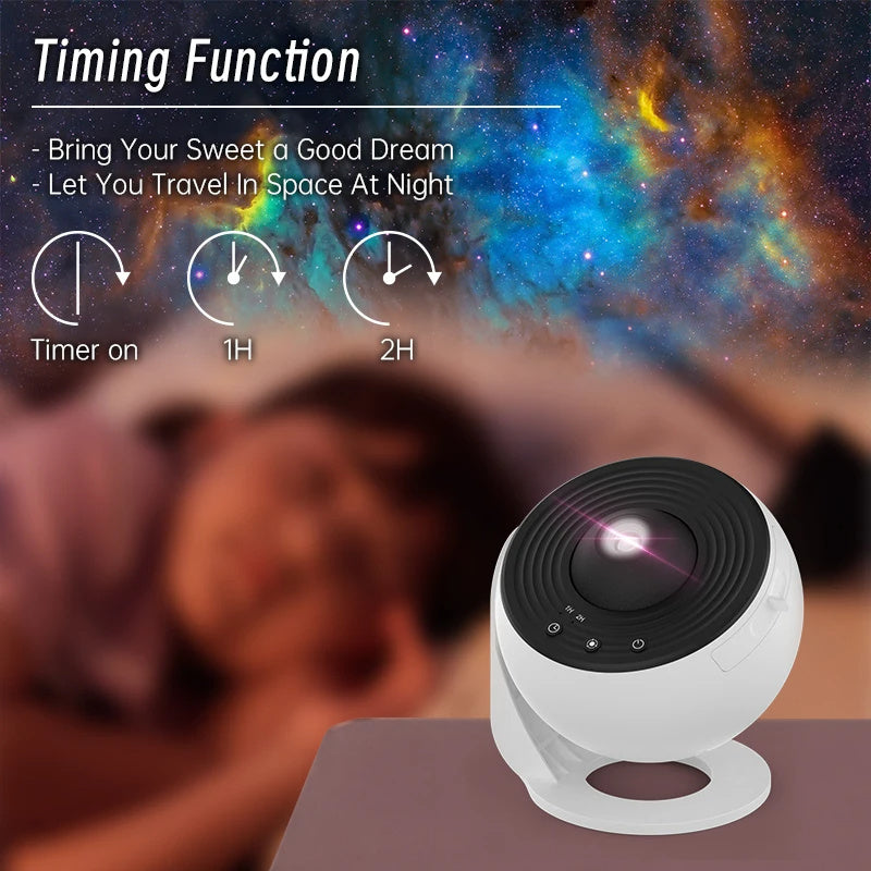 Night Light Galaxy Projector 360 Rotate