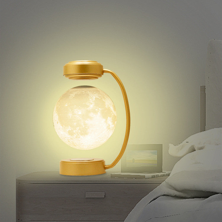 3D LED Moon Light Wireless Magnetic Ball Lamp