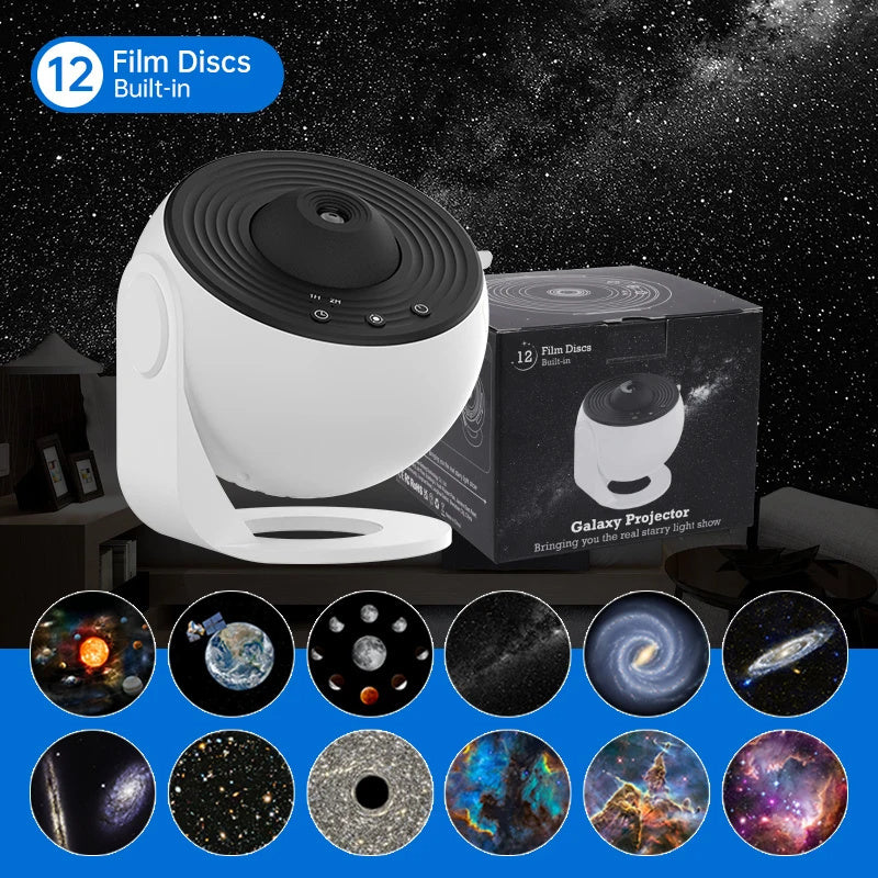 Night Light Galaxy Projector 360 Rotate